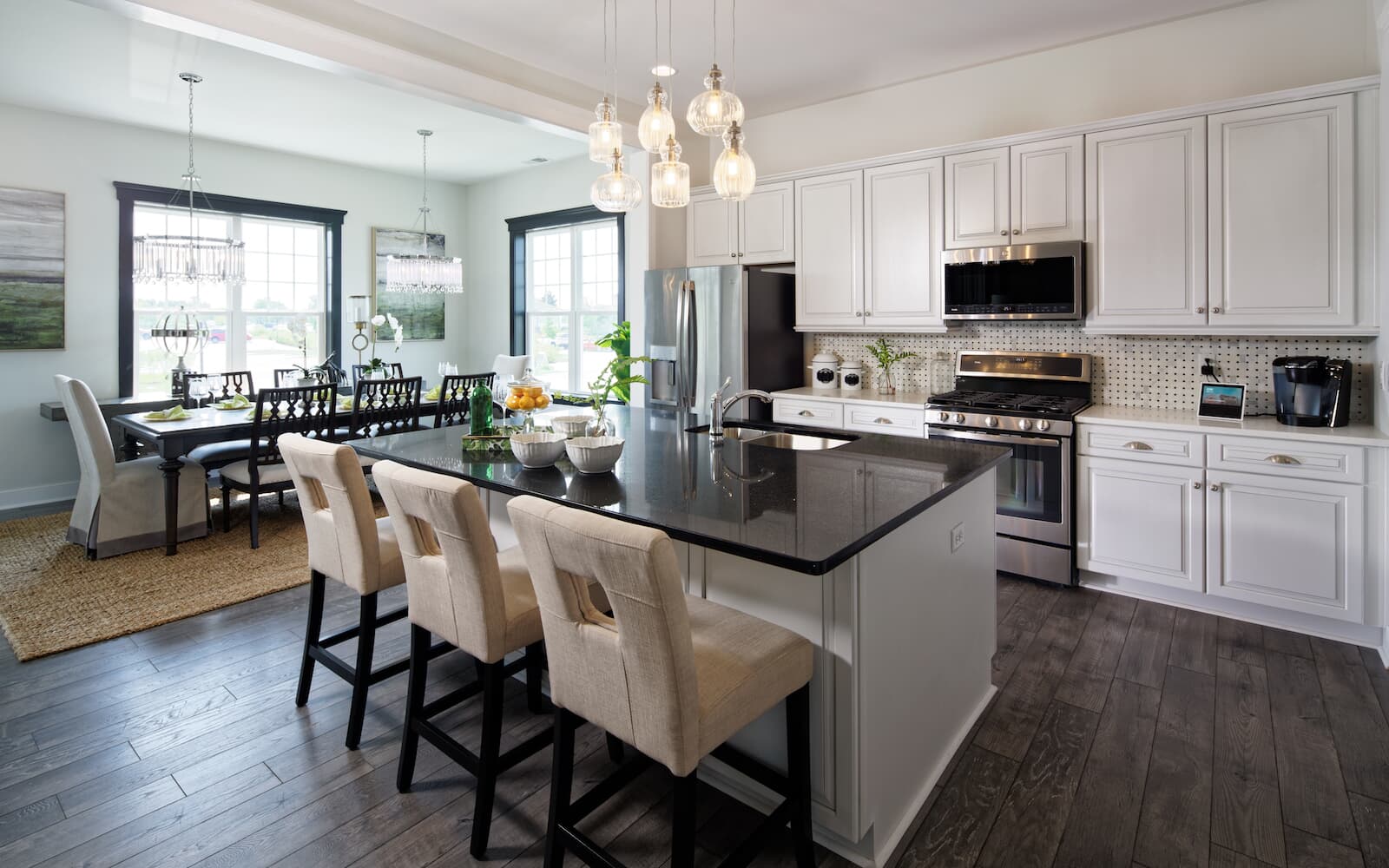 Savoy II kitchen at Heritage Shores in Bridgeville DE