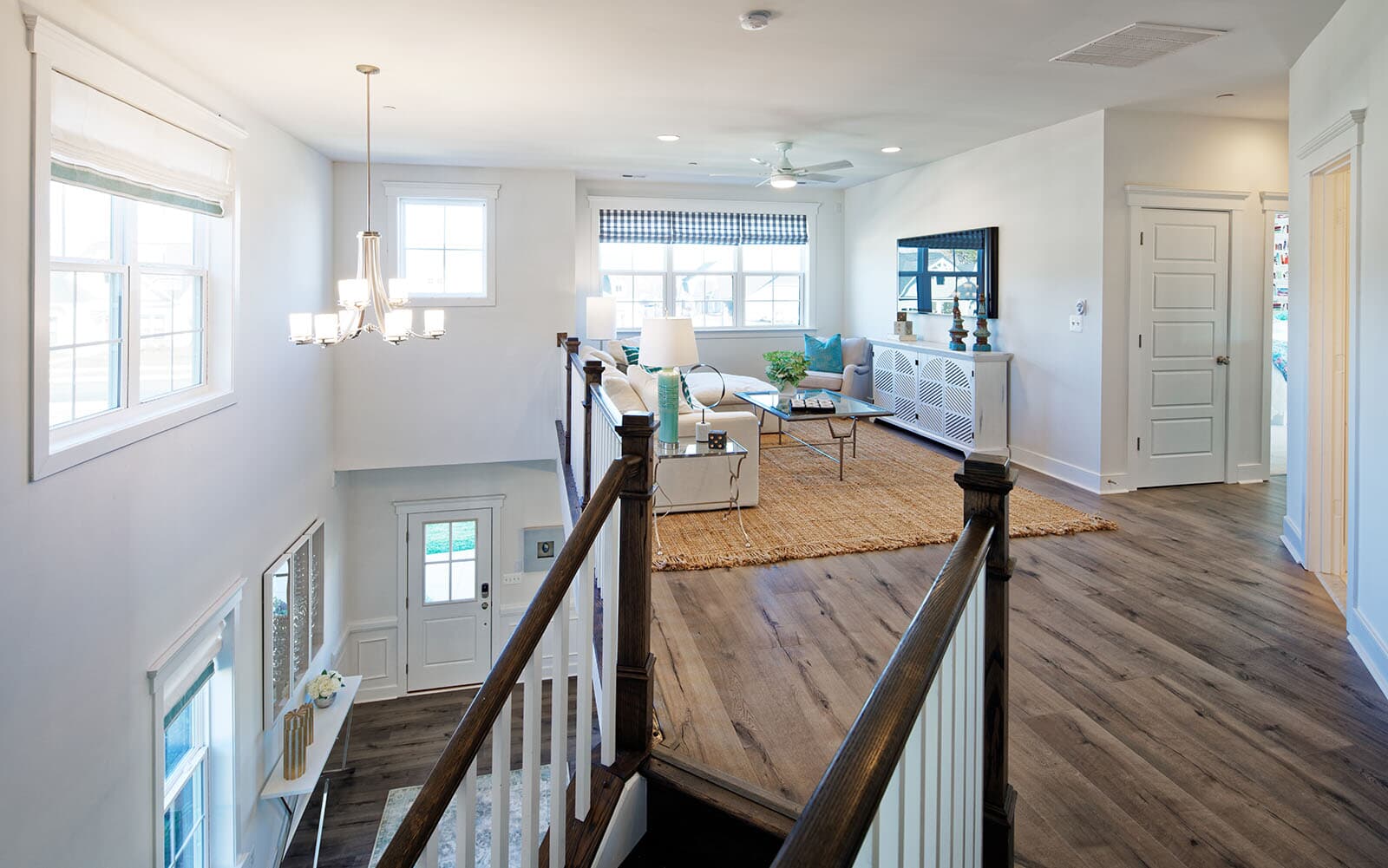 The upper level of the Beckham by Brookfield Residential.