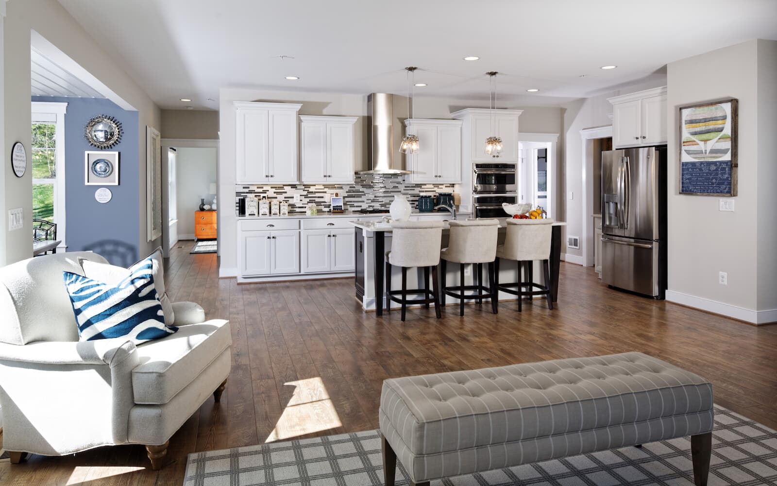 The main level of the Kensington II by Brookfield Residential at Potomac Shores