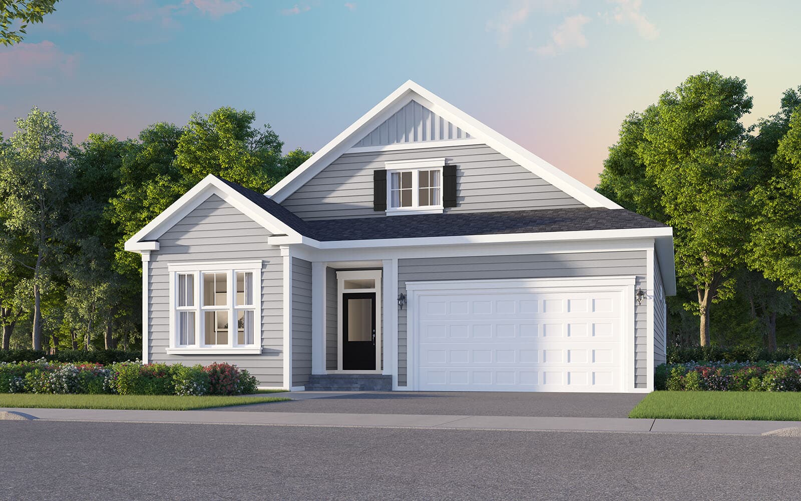 A rendering of elevation 1 of the Matisse by Brookfield Residential.