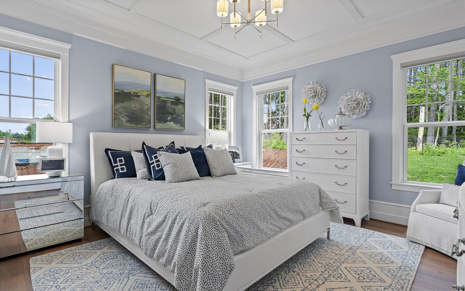 A temp image of the main level primary bedroom within the Rembrandt plan by Brookfield Residential.