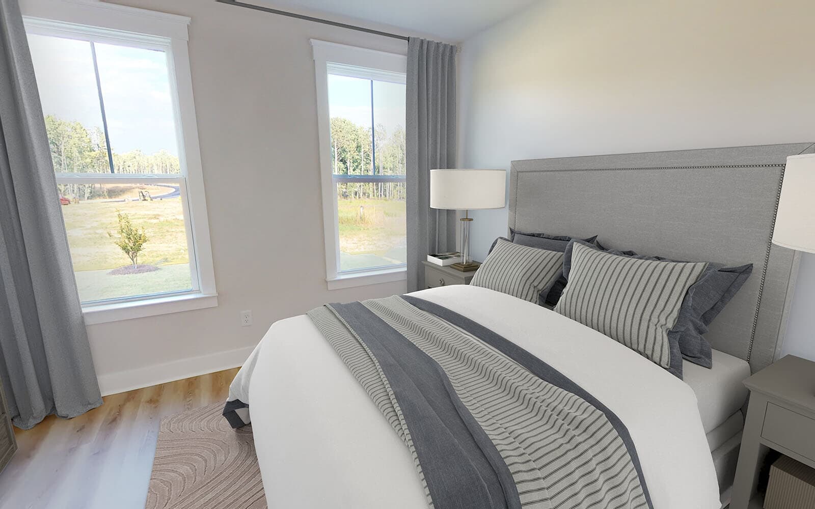 The main level guest/flex room of the Mason by Brookfield Residential