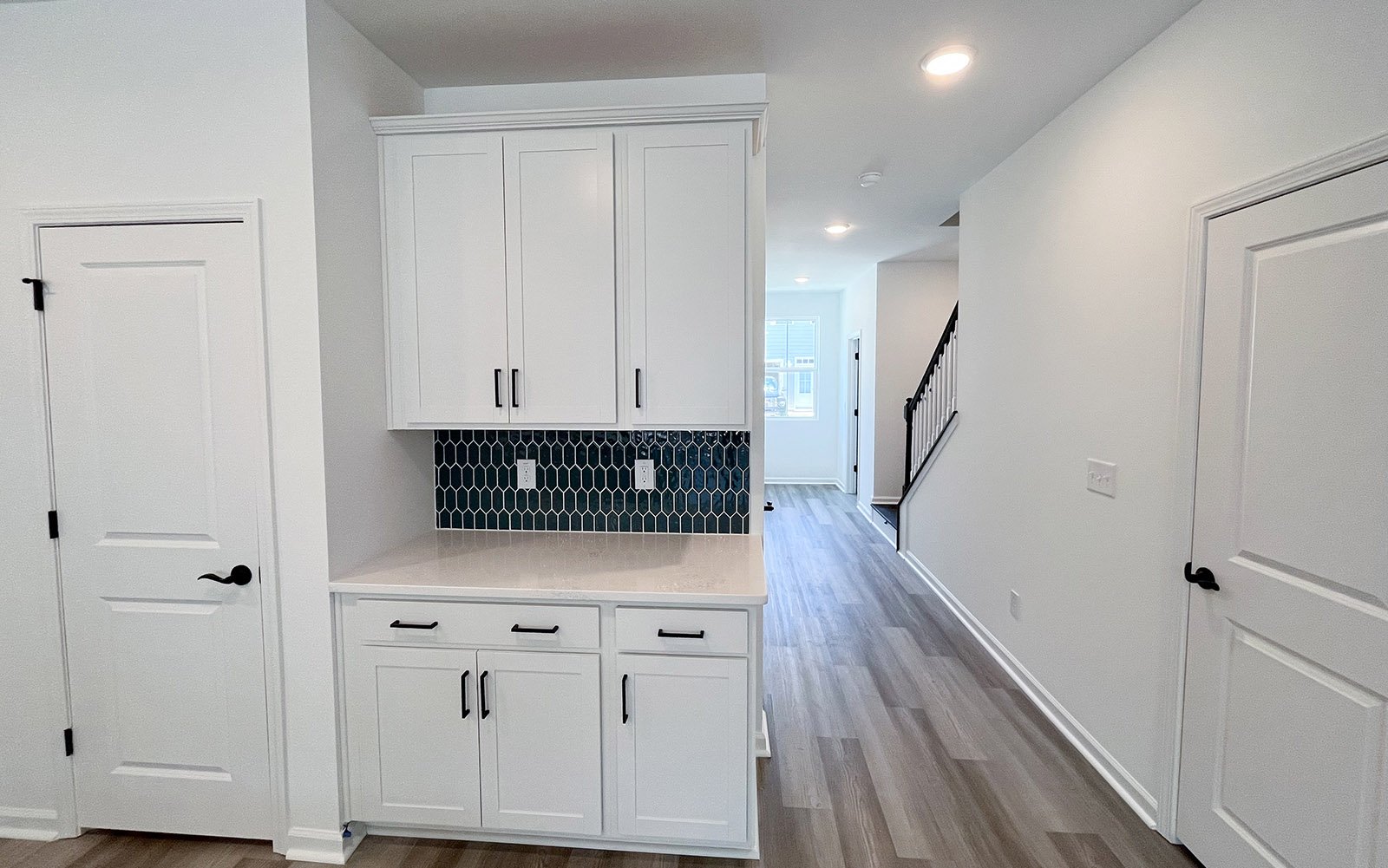 The kitchen of the Morgan at Wendell Falls on homesite 2538.