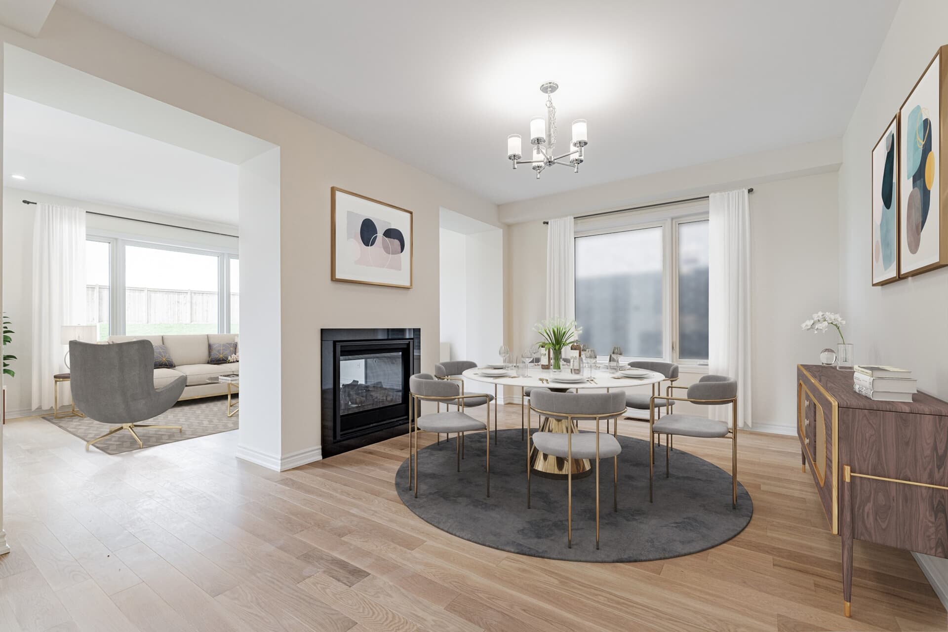 Virtually staged photo of Lot 33 at Heartland in Baxter, ON