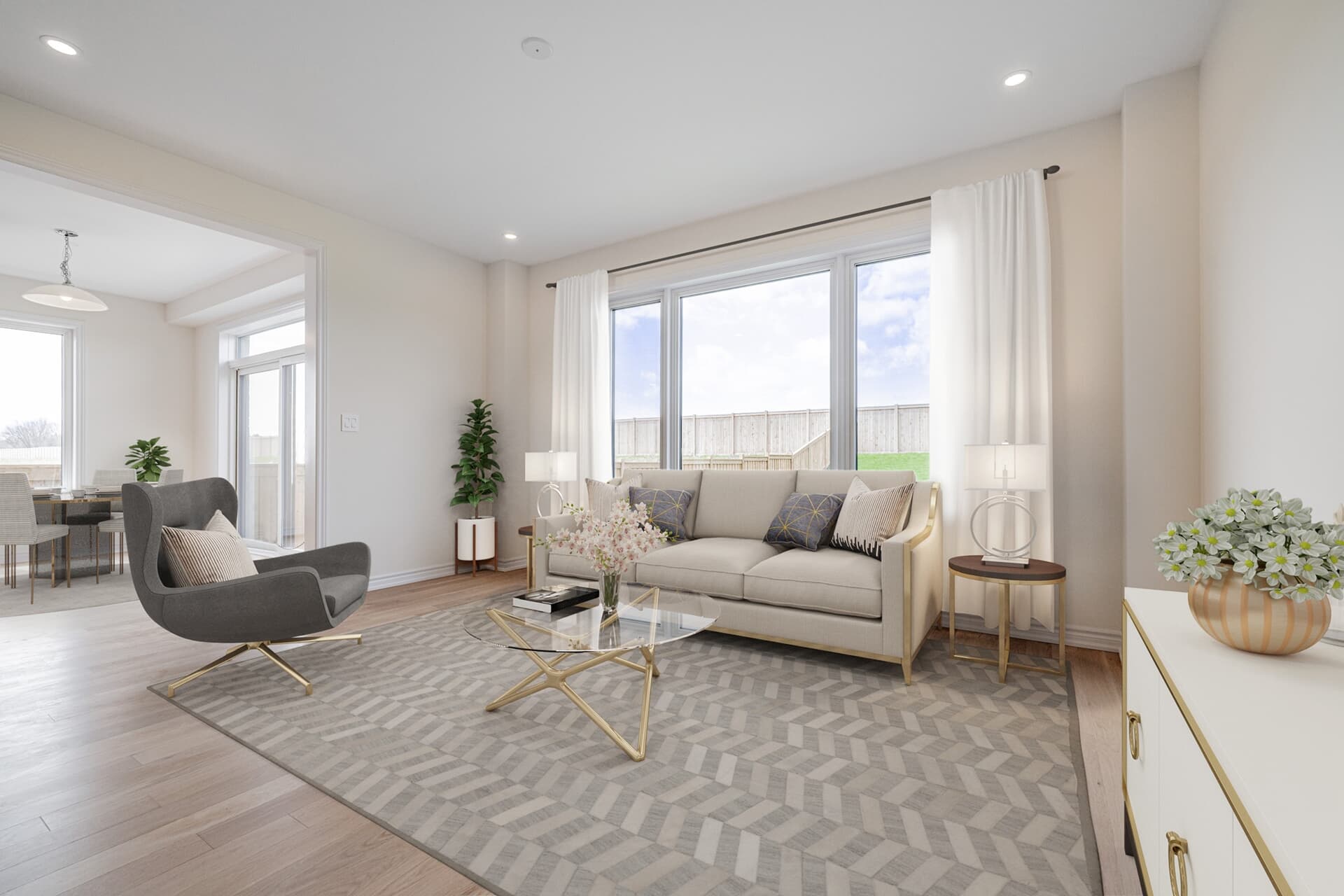 Virtually staged photo of Lot 33 at Heartland in Baxter, ON