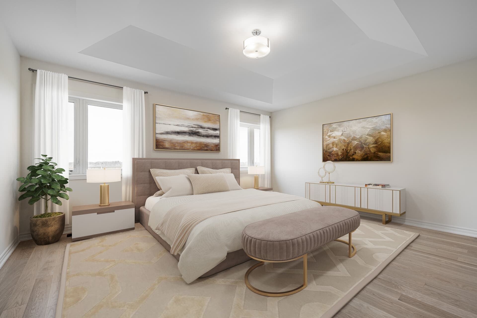 Virtually staged photo of Lot 33 at Heartland in Baxter, ON