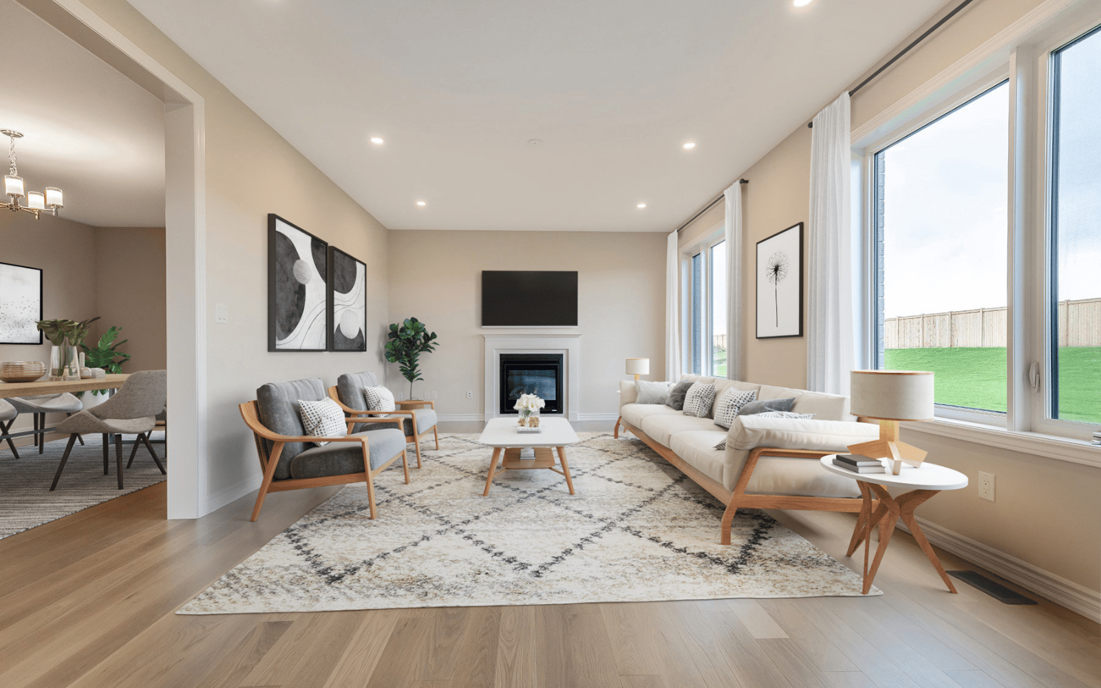 Photo of Family Room in Lot 29 at Heartland in Baxter, Ontario