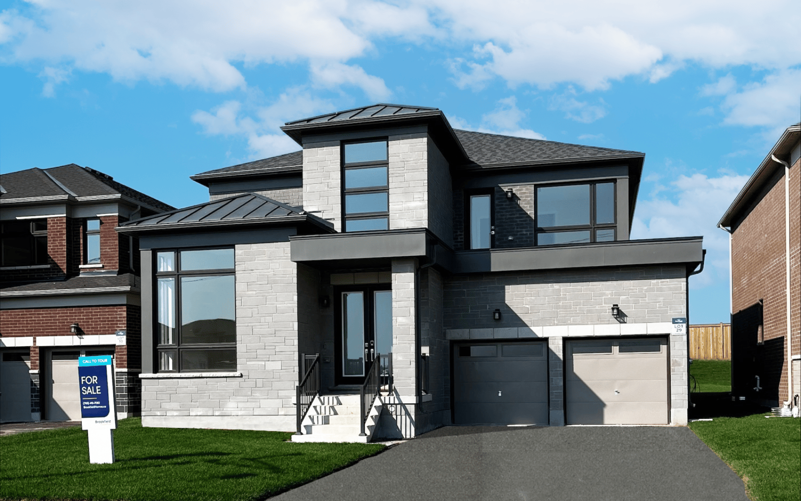 Exterior photo of Lot 29 at Heartland in Baxter, ON