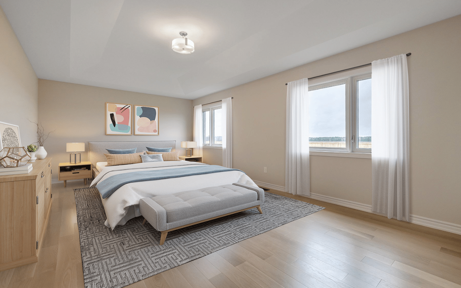 Photo of Primary Bedroom in Lot 29 at Heartland in Baxter, Ontario