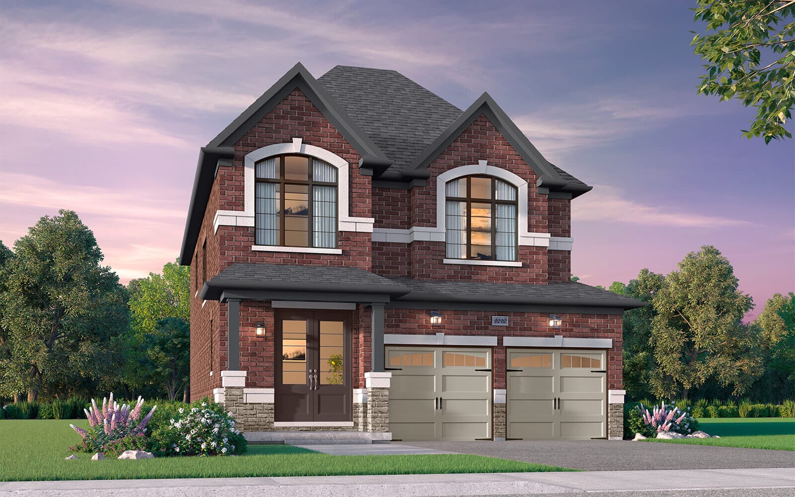 36' Home Design Saigeon Style B at Midhurst Valley in Midhurst, Ontario.