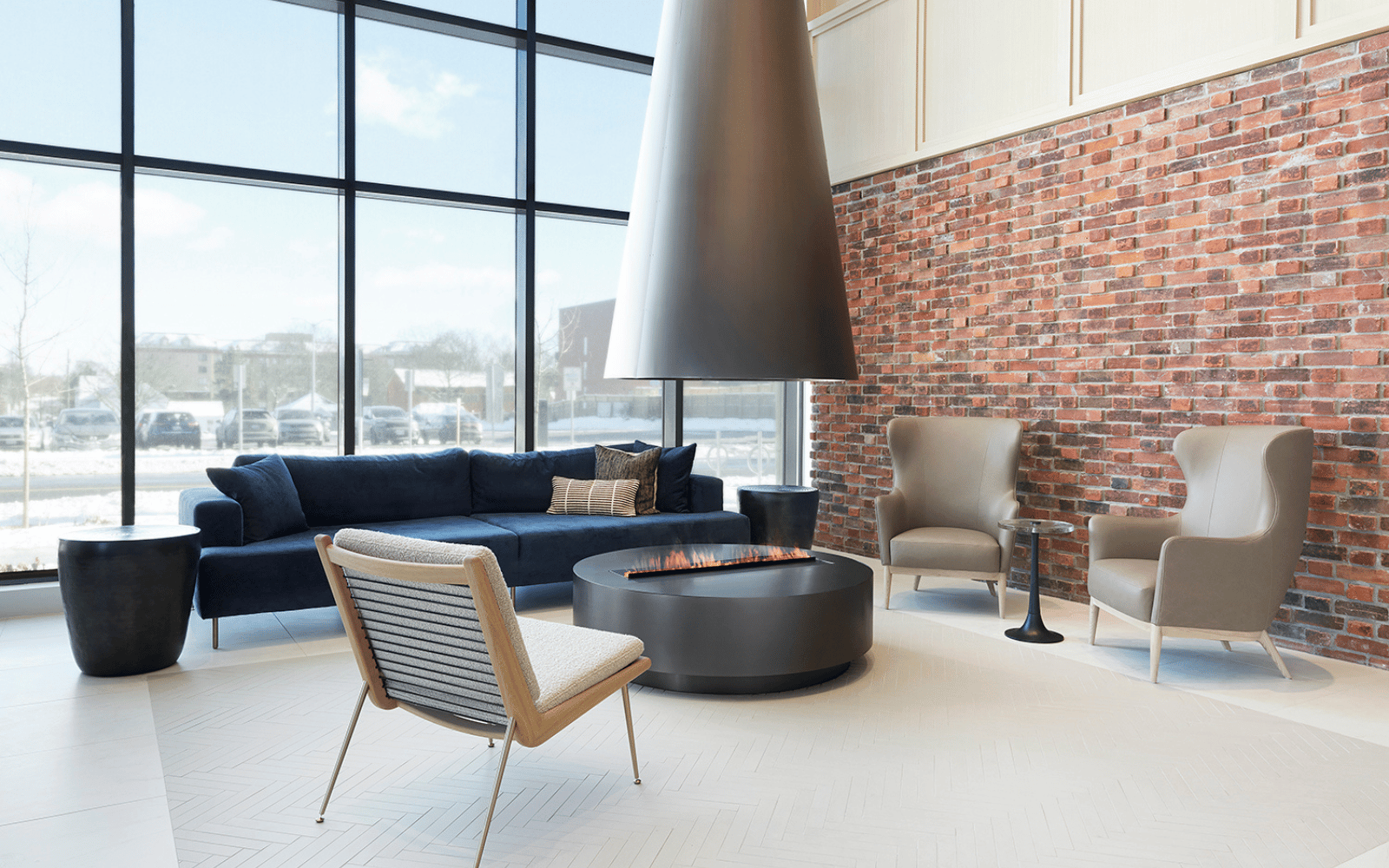 Photo of the Lobby at Station No. 3 in Whitby, ON