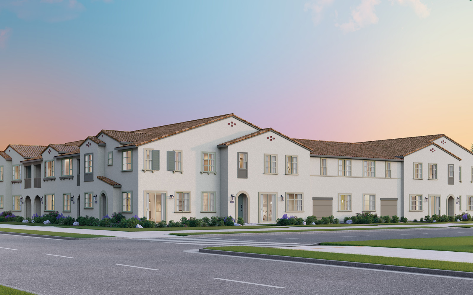 Row at New Haven A Elevation 