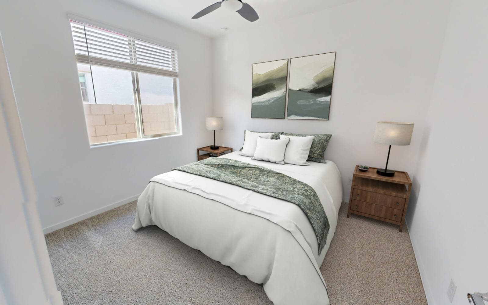 Bedroom 3 at Agave plan in Blossom Rock