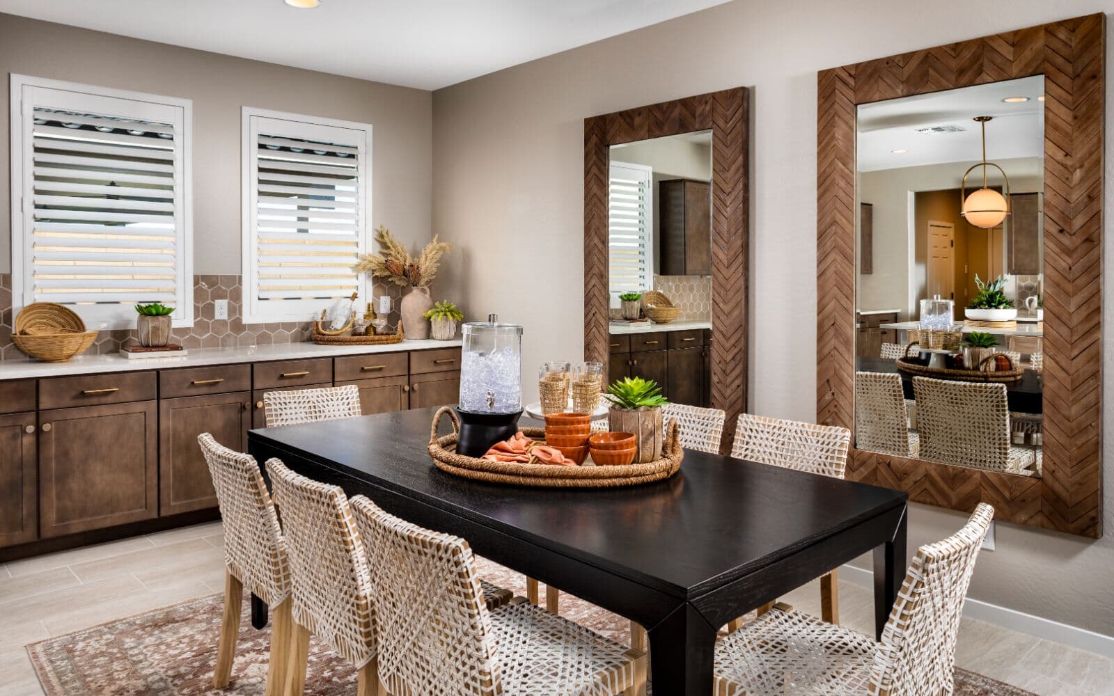 Dining Room of Azure Model Home in Avondale