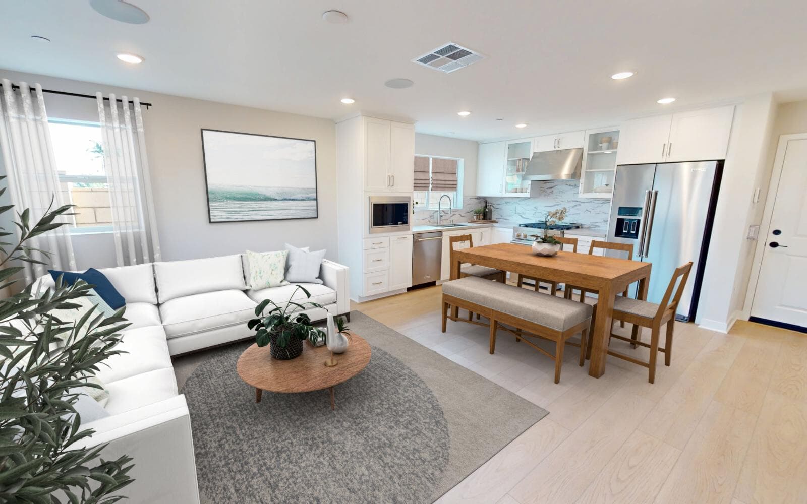 Great Room to Kitchen