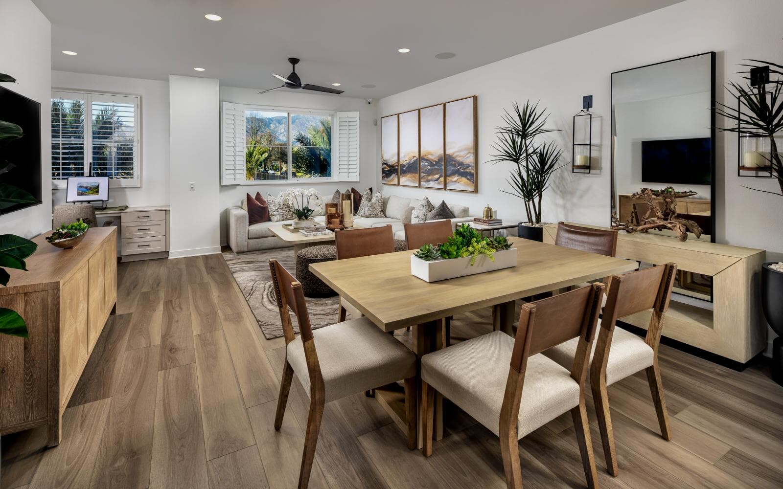 02_Magnolia_Plan 6_Dining to Family Room