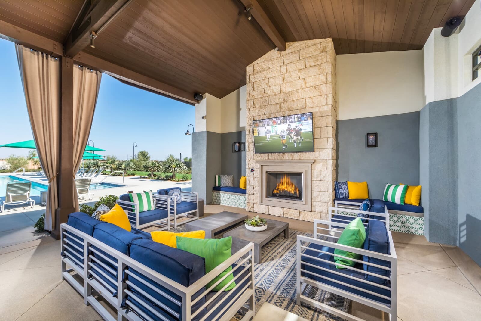 Lounge | Emerald Park at New Haven | Ontario Ranch, CA | Brookfield Residential