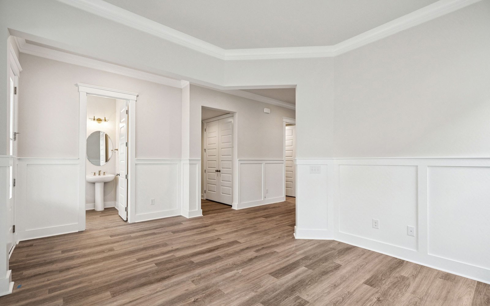 The entry of the Preston on homesite 1721 at Nexton.