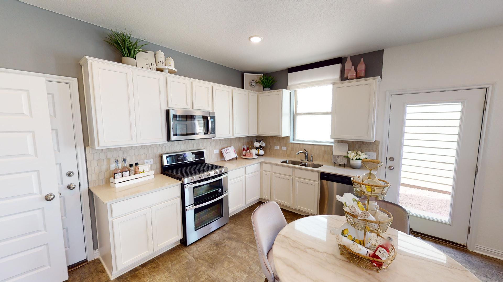 Image of kitchen in Lexington in Easton Park by Brookfield Residential in Austin, Texas.