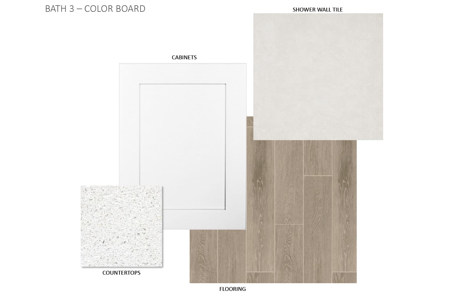 9013 Hamadryas Drive Color Boards