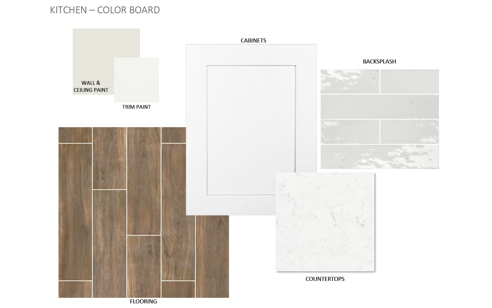 9107 Hamadryas Drive Color Boards