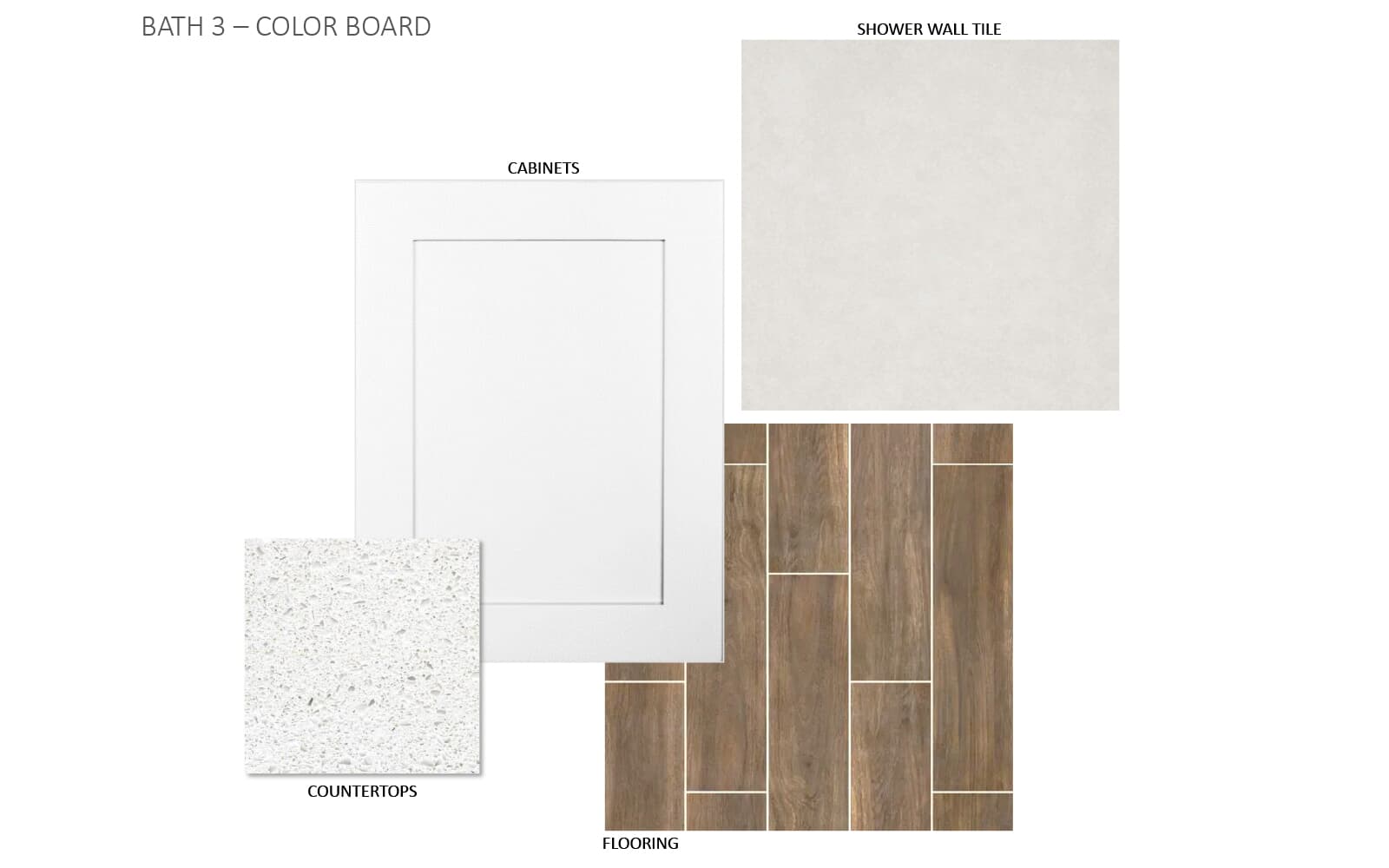 9107 Hamadryas Drive Color Boards