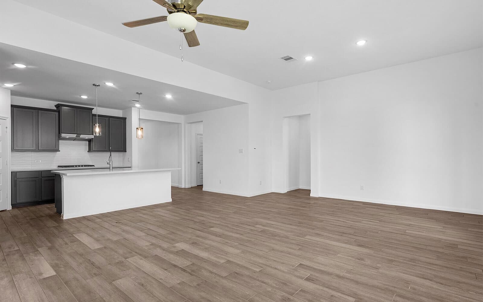 Oberlin Living Room and Kitchen