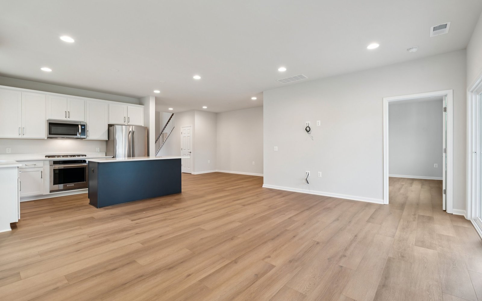 The main level of a Fitzgerald garden home at Hiatt Pointe at Snowden Bridge.