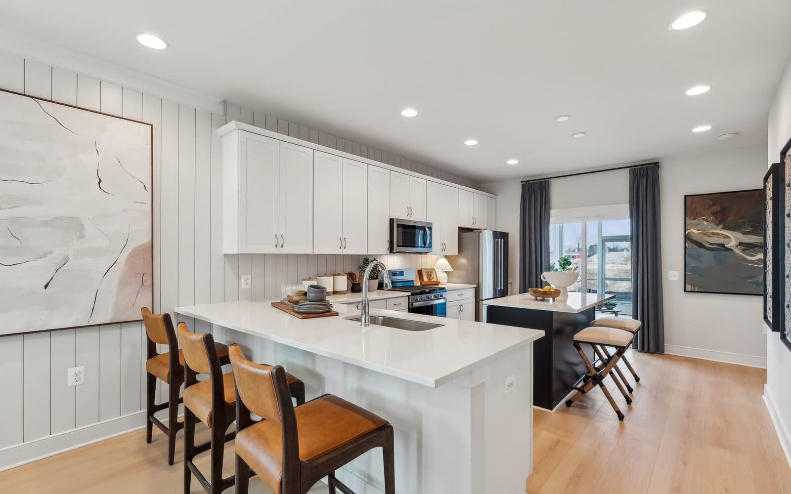 The kitchen of the Northgate by Brookfield Residential.