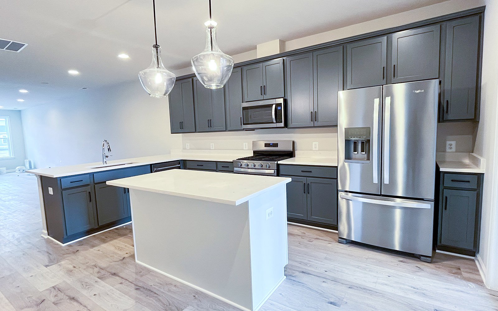 The kitchen of the Northgate on homesite 1011. 