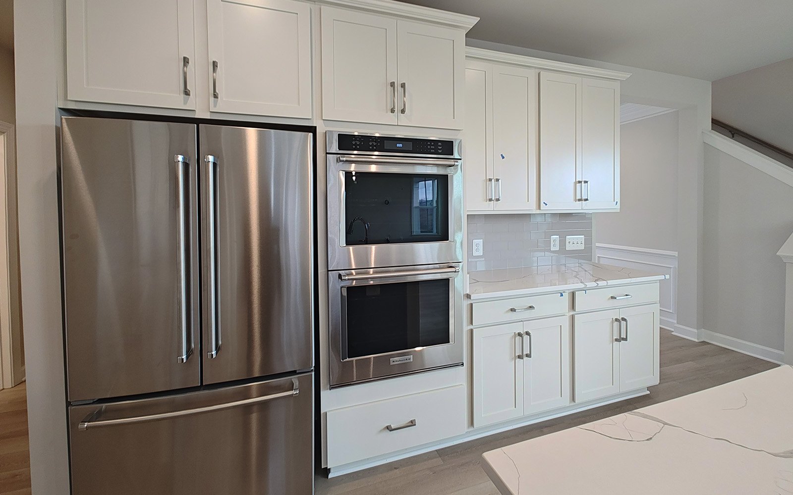 The kitchen of the Hemingway garden home on homesite 2121.
