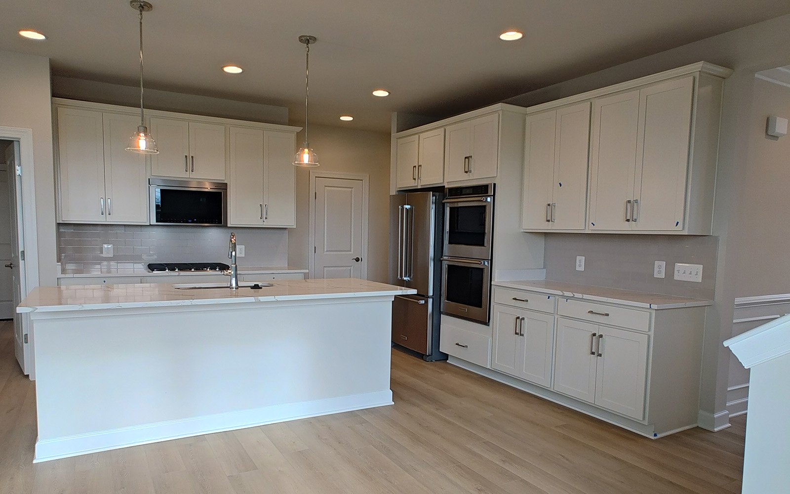 The kitchen of the Hemingway garden home on homesite 2121.