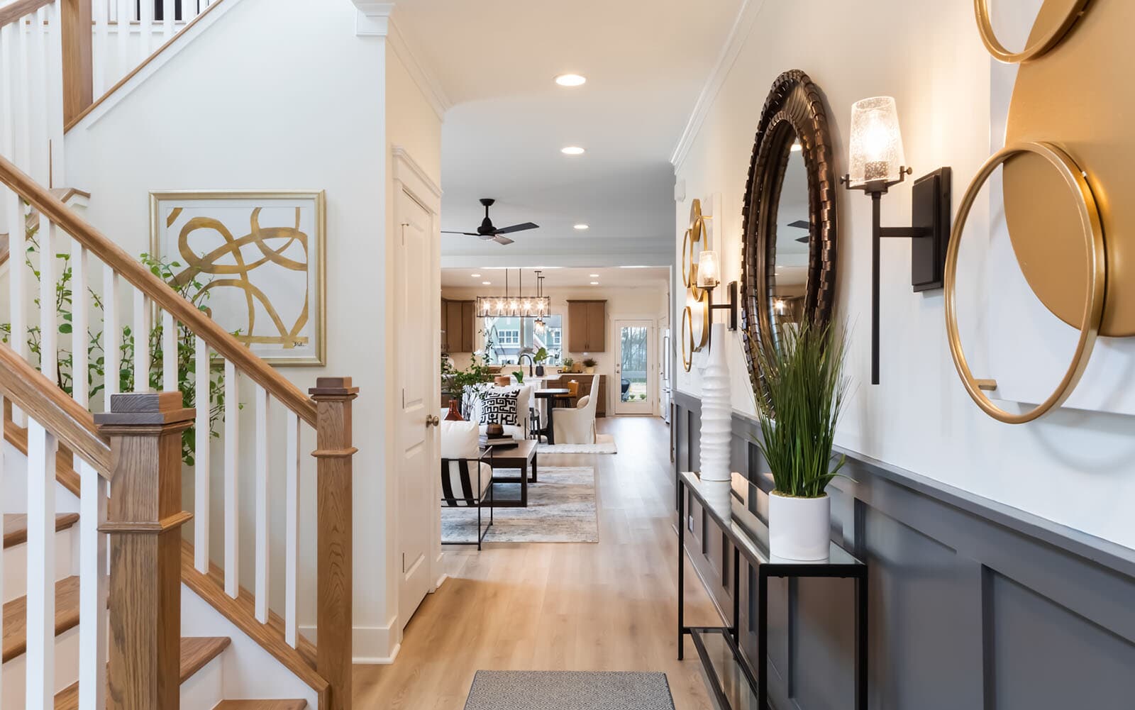 The foyer of the Denison by Brookfield Residential