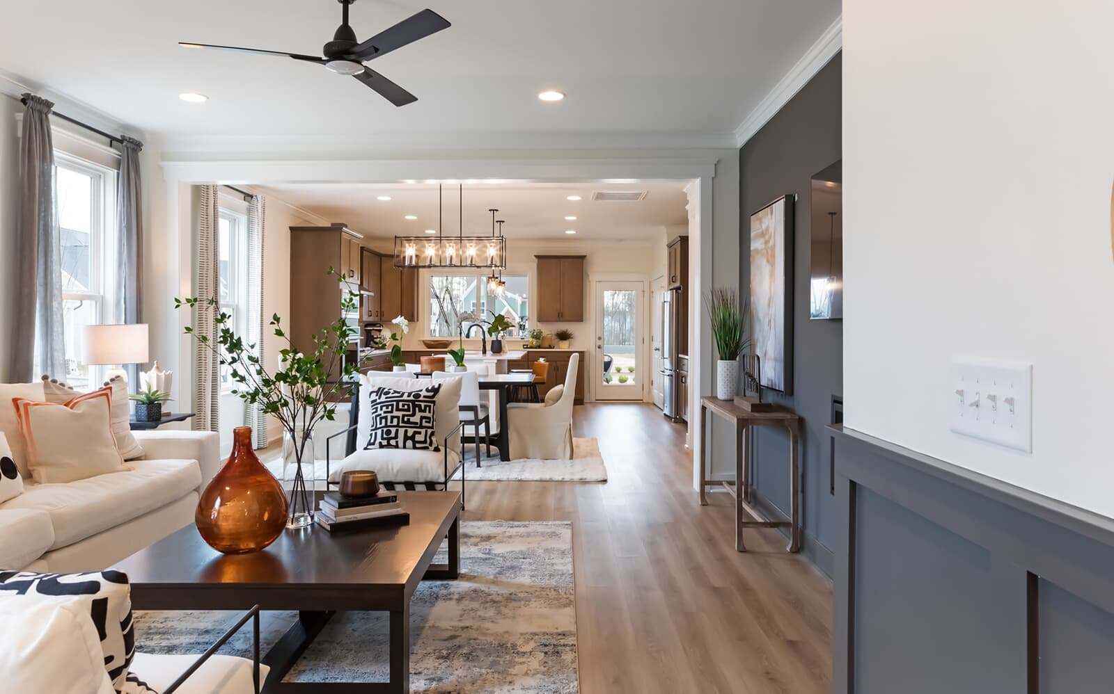 The main level of the Denison by Brookfield Residential