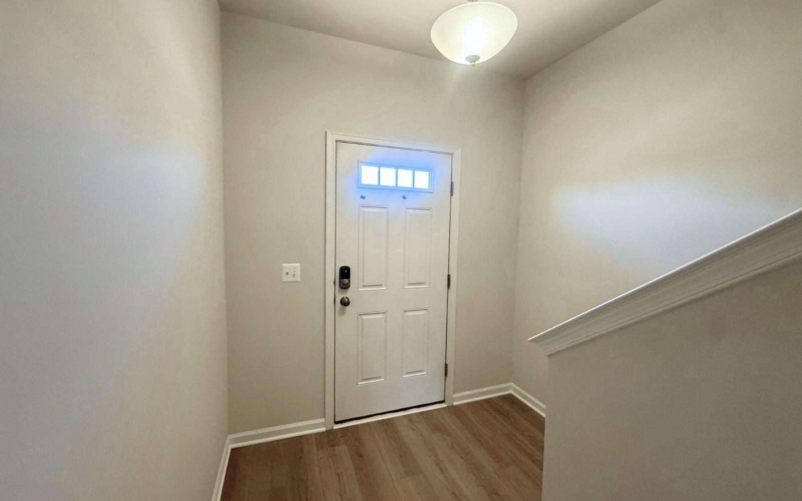 The foyer of the Skyline on homesite 2153 at Snowden Bridge.