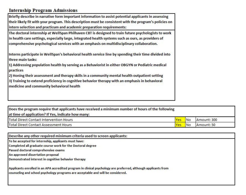 IRC Internship Program Admissions