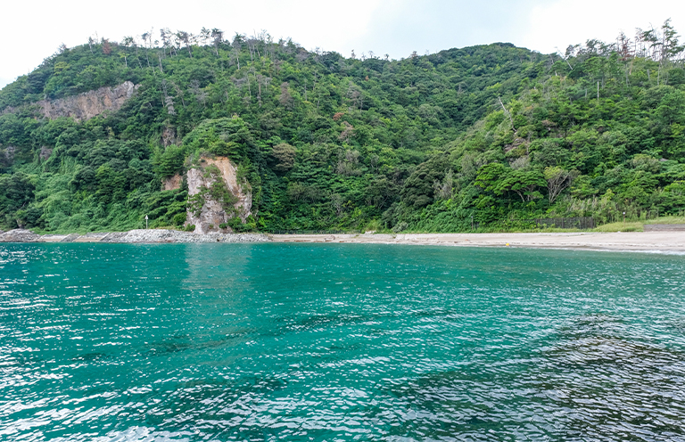 Shiohama Beach on Oki Island