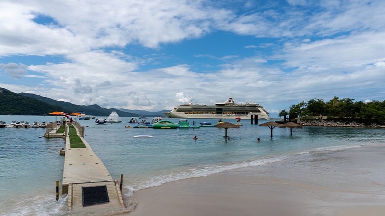 Columbus cove in Labadee Haiti