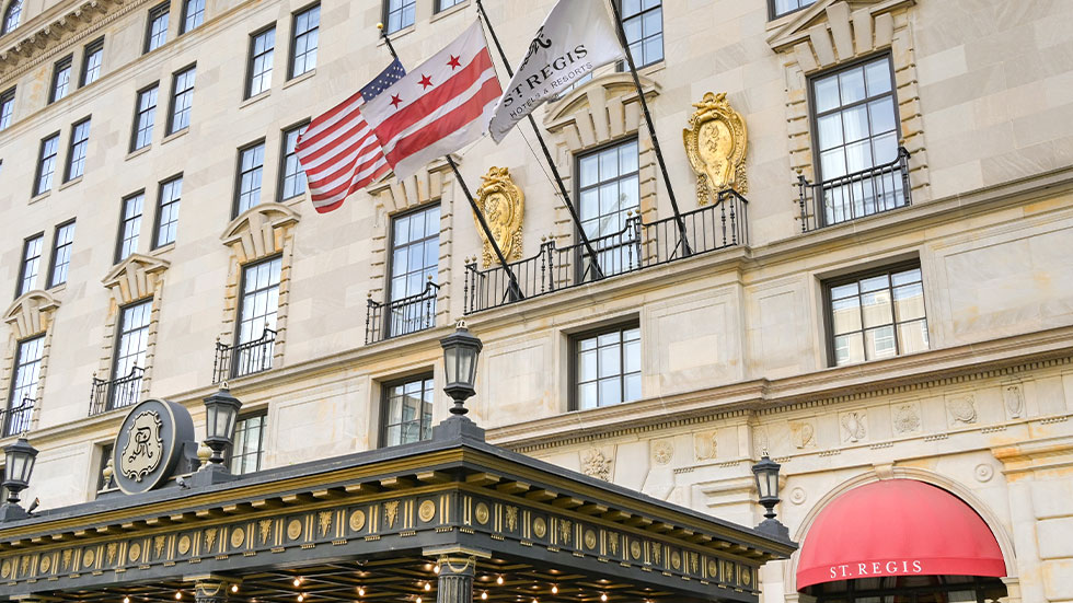 St. Regis Washington DC photo by Cerib/stock.adobe.com