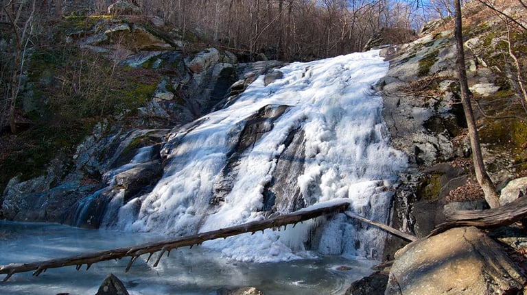Frozen Waterfall