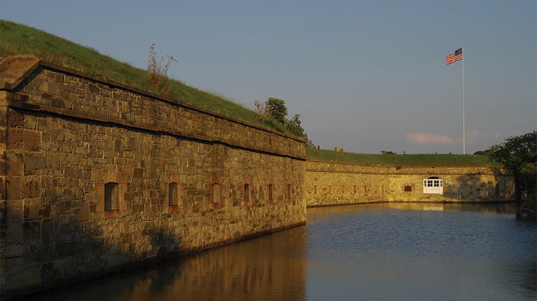 Fort Monroe Flagstaff Bastion