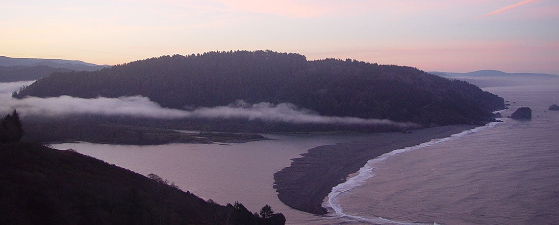 Klamath River sunrise