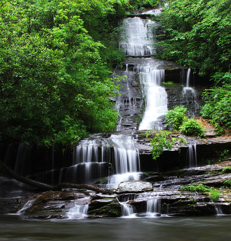 Waterfall in Great Smokey Mountains