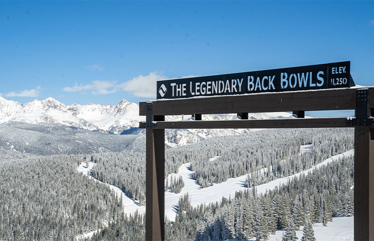 The legendary back bowls sign