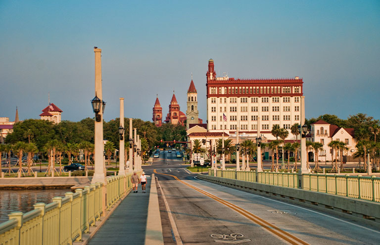 St Augustine from Bridge of Lions