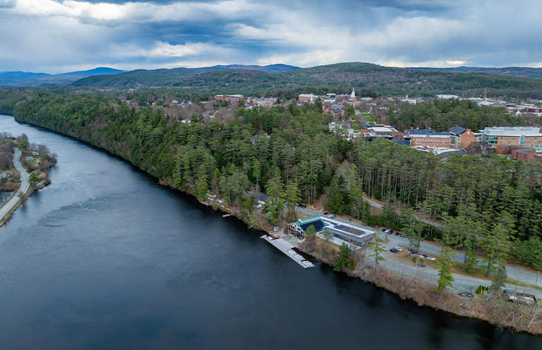 Connecticut River in Hanover, New Hampshire