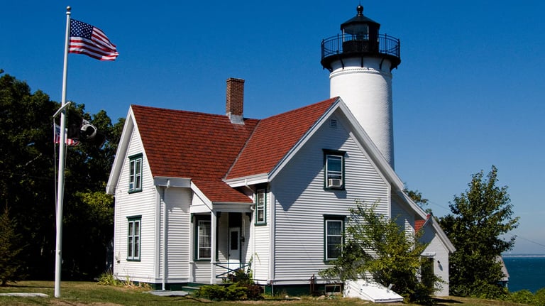 West Chop Lighthouse in Martha's Vineyard
