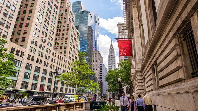 Midtown West neighborhood in Manhattan, New York