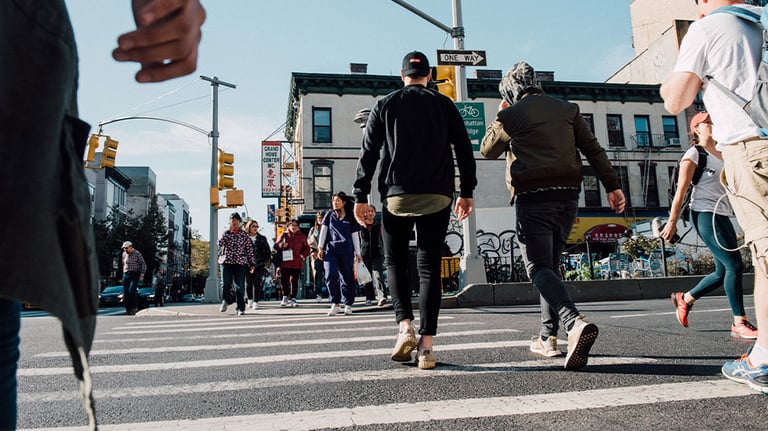 Lower East Side neighborhood in Manhattan, New York