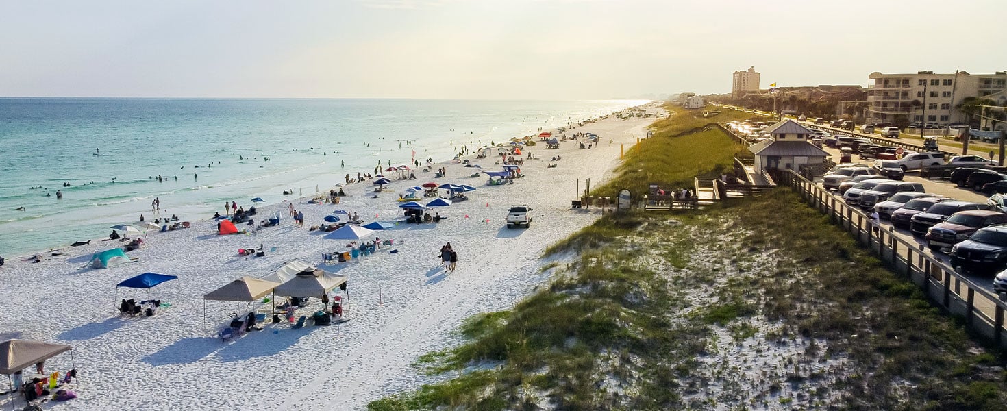 Beach in South Walton, FL